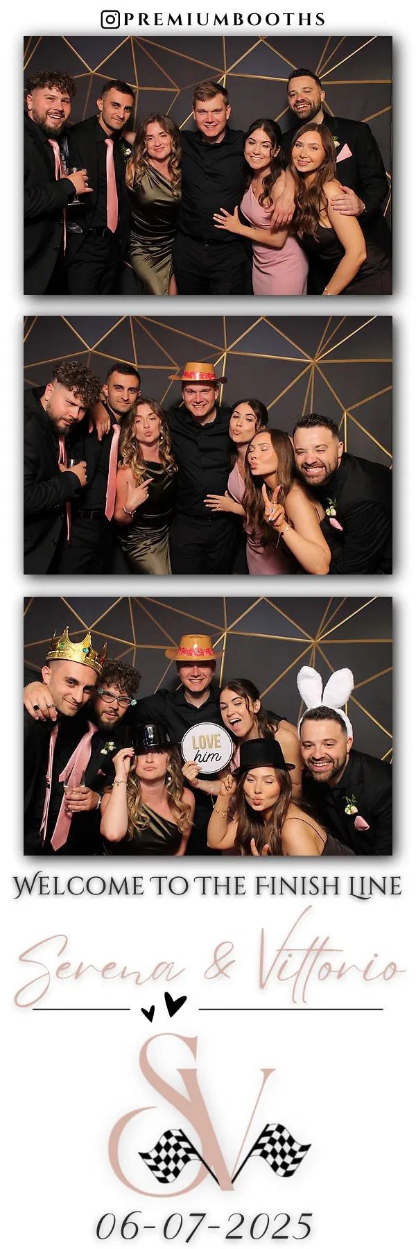 A group of friends dressed in fun costumes posing together at a party.